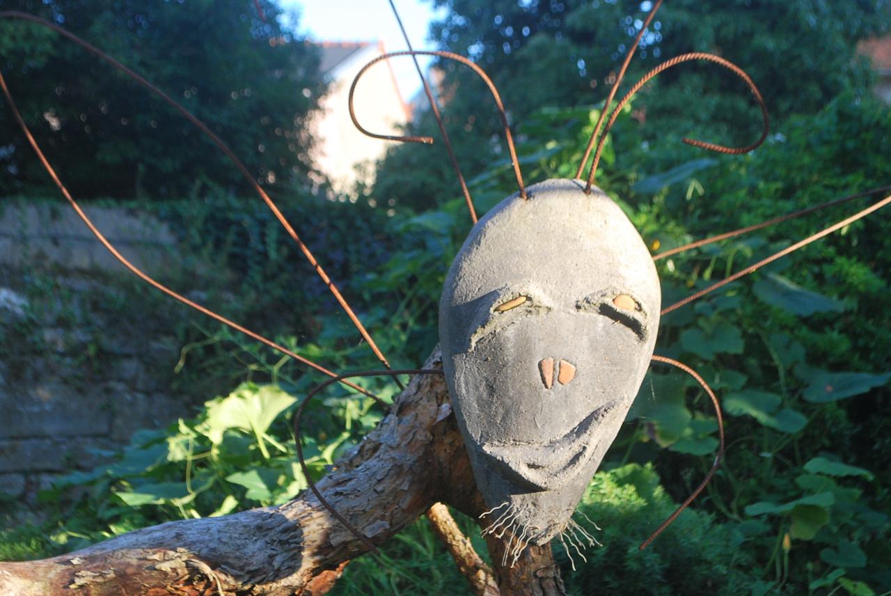 Réalisation de sculpture pour jardin