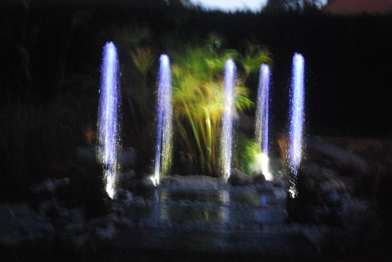 jet d'eau lumineux