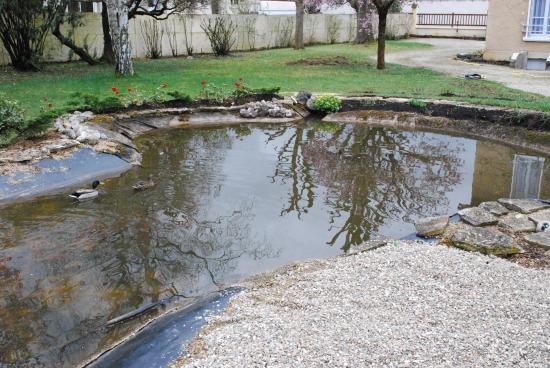 Rénovation de bassin d'agrément dans l'Yonne