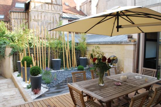 jardin patio à Auxerre