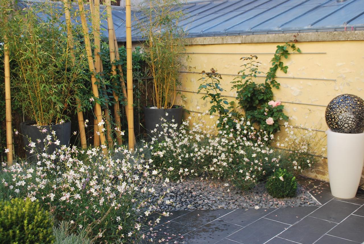 Jardin terrasse à Auxerre